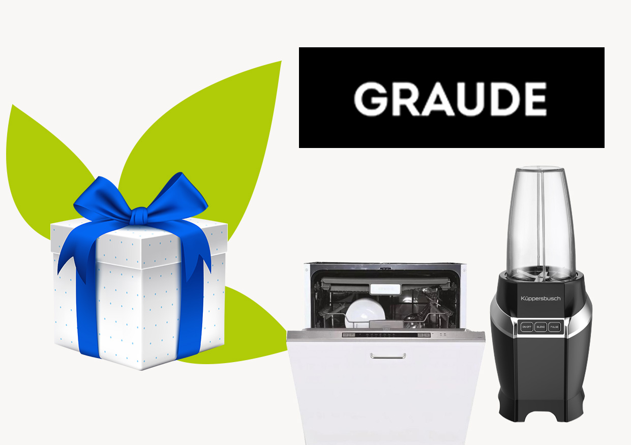 Техника GRAUDE в подарок! Техника GRAUDE в подарок!
