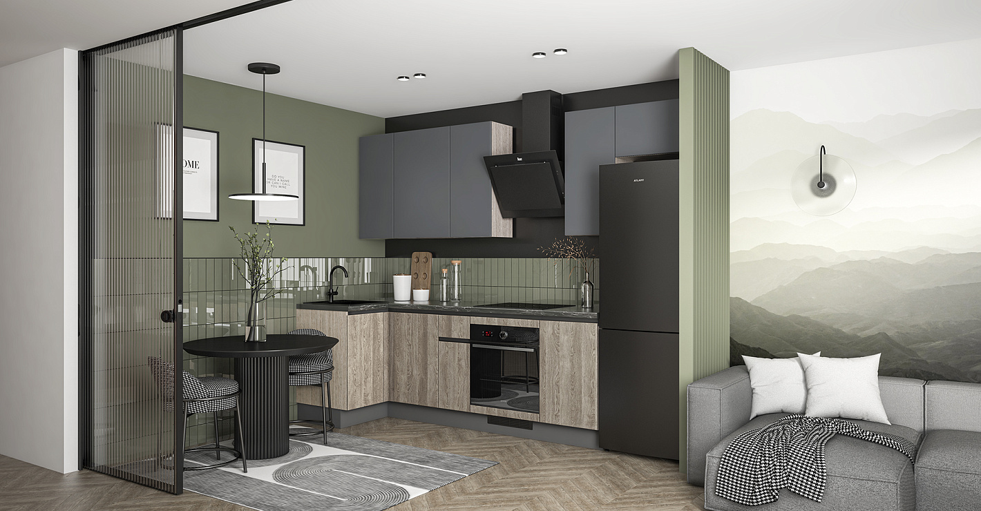 Кухня Уна сет (3000 x 1050 мм)