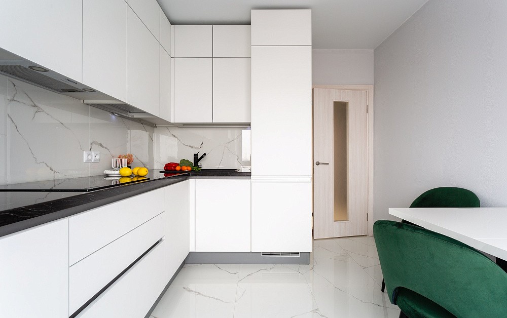 Графичная кухня победителей акции «Дарим кухни» 