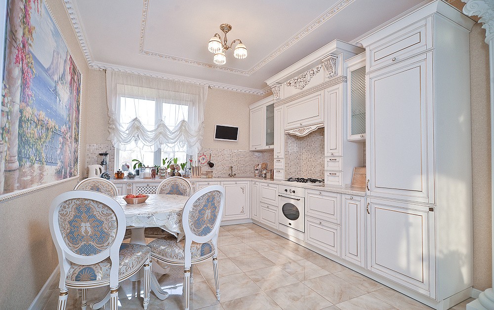 Кухня Виконт белый