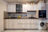 Серые кухни Кухня Стоун Вуд
