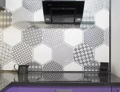 Фиолетовая кухня в Ярославле