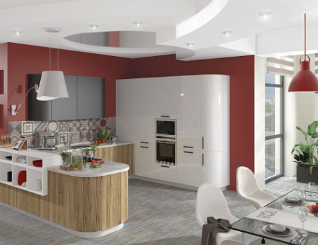 Белая кухня в Санкт-Петербурге