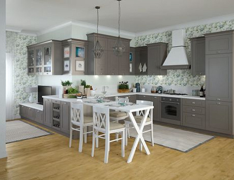 Классическая кухня в современном интерьере