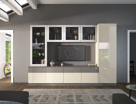 Современная мебель в гостиную под телевизор