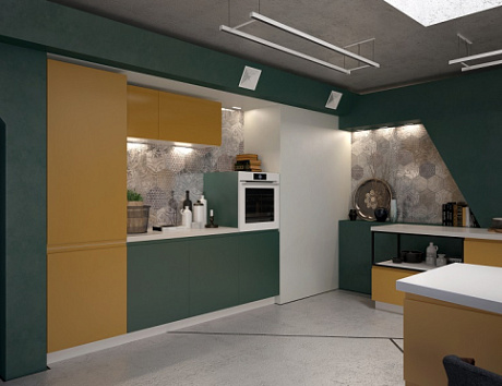 Желтая кухня в Нижнем Новгороде