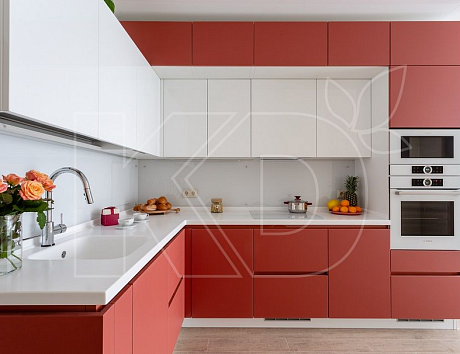 Современные угловые кухни