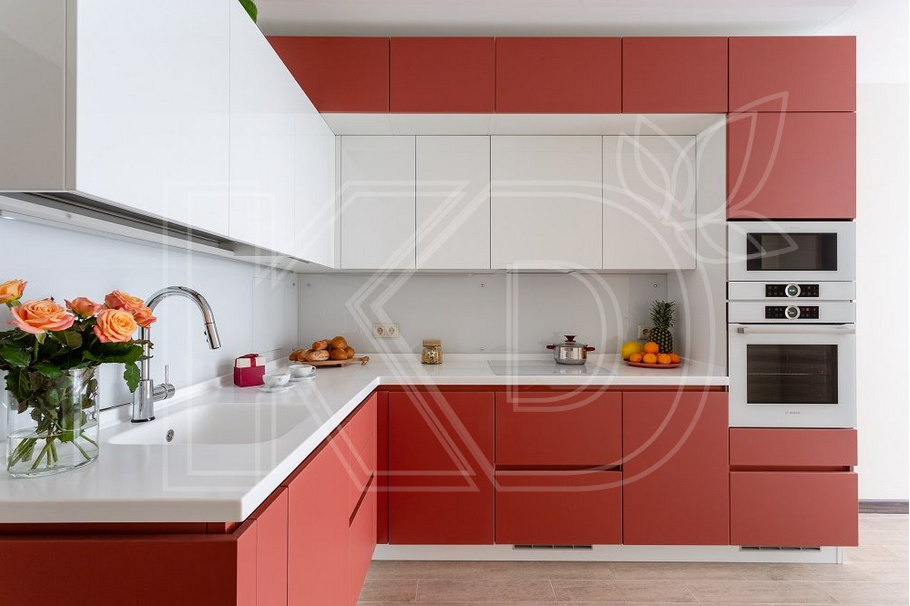 Современные угловые кухни - цвета и дизайн