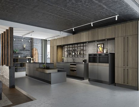 Модные серые кухни в классическом стиле и стиле модерн