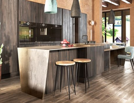 Модная кухня с островом