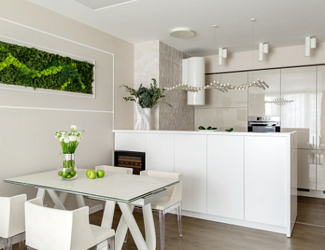 Глянцевая кухня в Твери