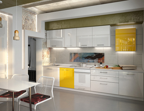 Белая кухня в Мурманске