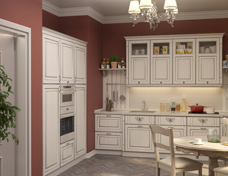 Светлая кухня в Обнинске