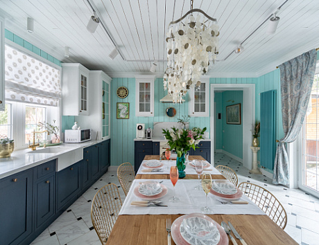 Как красиво оформить кухню?