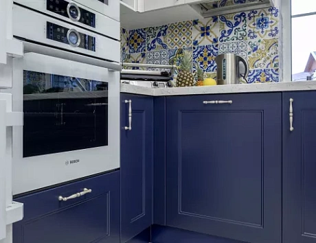 Синяя кухня в Казани