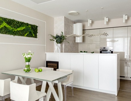 Белая кухня в Анапе