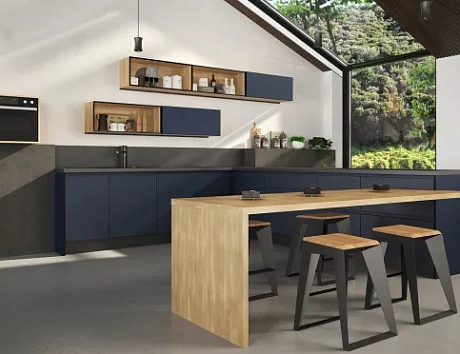 Синяя кухня в Наро-Фоминске