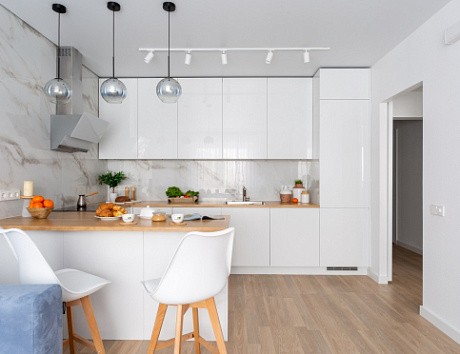 Белая кухня в Анапе