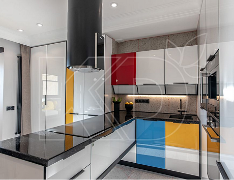 Современные белые кухни