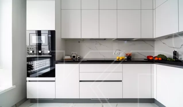 Дизайн кухни белого цвета (90+ реальных фото)