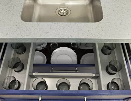 Синяя кухня