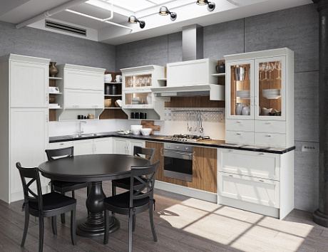 Светлая кухня в Арзамасе