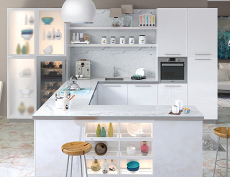 Белая кухня в Наро-Фоминске