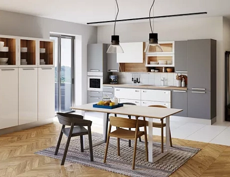 Серая кухня в Нижнем Новгороде