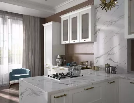 Серая кухня в Егорьевске