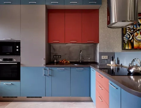 Серая кухня в Санкт-Петербурге