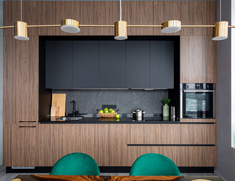 Коричневая кухня во Владикавказе