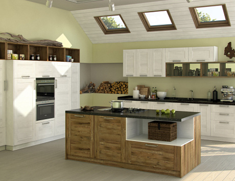 Бежевая кухня в Нальчике