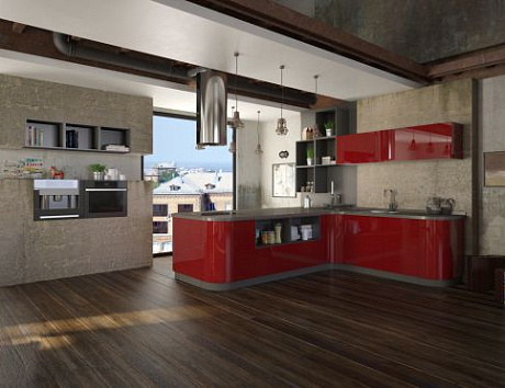 кухонный гарнитур для маленькой кухни