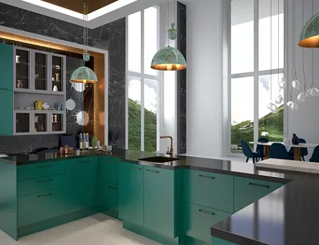 Темная кухня в Казани