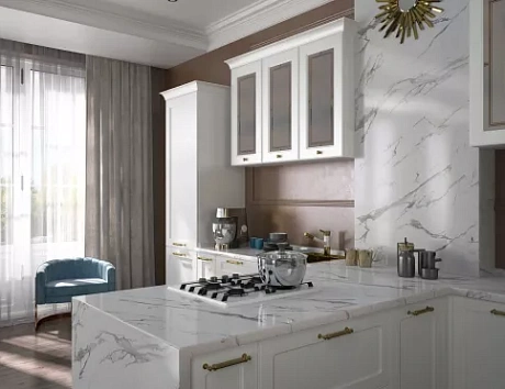 Серая кухня в Санкт-Петербурге