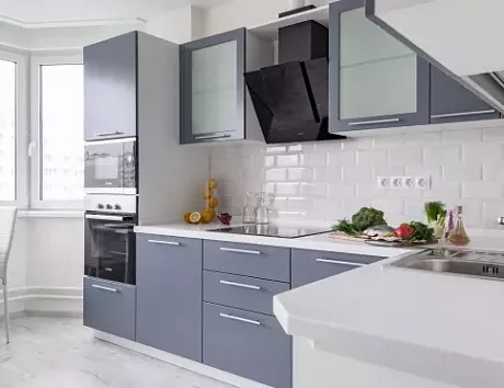 Серая кухня в Самаре