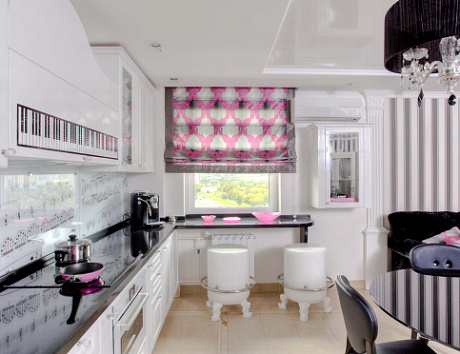 Белая кухня в Липецке