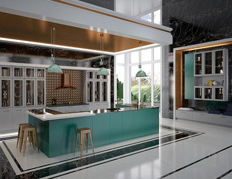 Темная кухня в Санкт-Петербурге