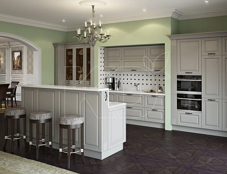 Стильные кухни - английская классика