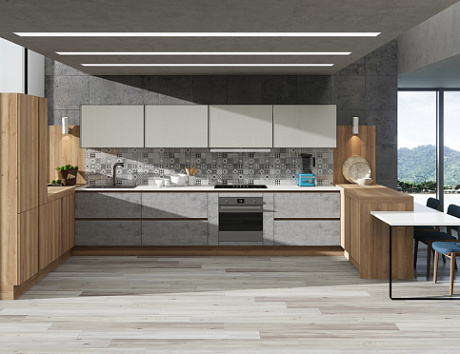 Коричневая кухня во Владикавказе