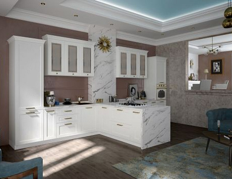 Классическая кухня в современном интерьере