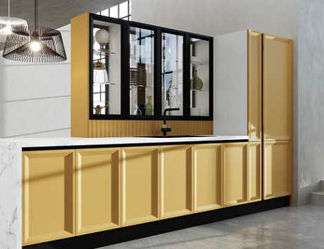 Желтая кухня в Ярославле