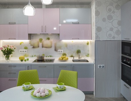 Серая кухня в Самаре