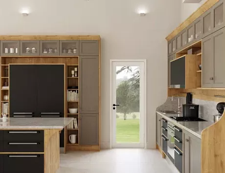 Коричневая кухня во Владикавказе