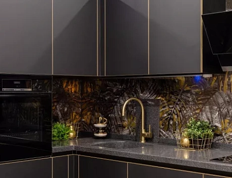 Черная кухня в Новосибирске