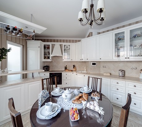 Кухня Айвори глянец