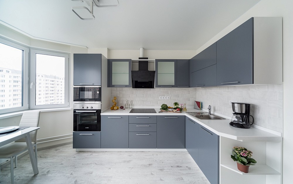 Кухня Фаворит серый